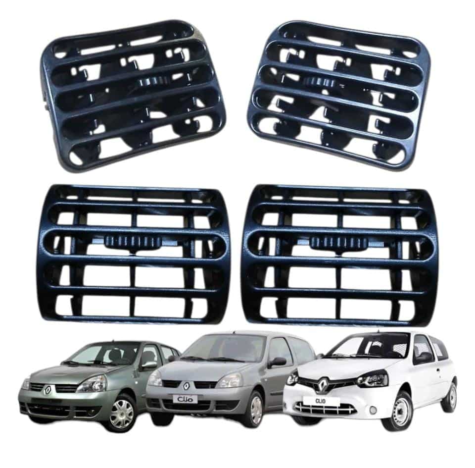 REJILLAS AIRE ACONDICIONADO RENAULT CLIO ll SYMBOL CENTRALES Y LATERALES
