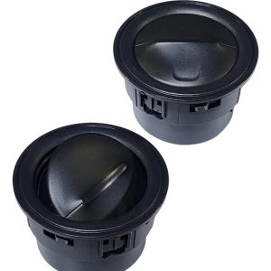 PAR REJILLAS AIRE ACONDICIONADO NEGRA DUSTER,LOGAN,SANDERO,KANGOO,KWID,STEPWAY(MODELOS 2015 EN ADELANTE)