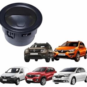 REJILLA AIRE ACONDICIONADO NEGRA DUSTER,LOGAN,SANDERO,STEPWAY,KANGOO,KWID(MODELOS 2015 EN ADELANTE)