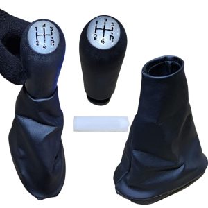 POMO PERILLA CON FUNDA PALANCA CAMBIOS RENAULT LOGAN SANDERO STEPWAY(MODELOS HASTA 2015)